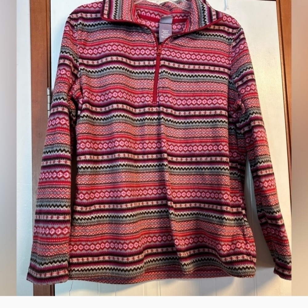 Laura Scott Colorful Striped Pullover Sweater